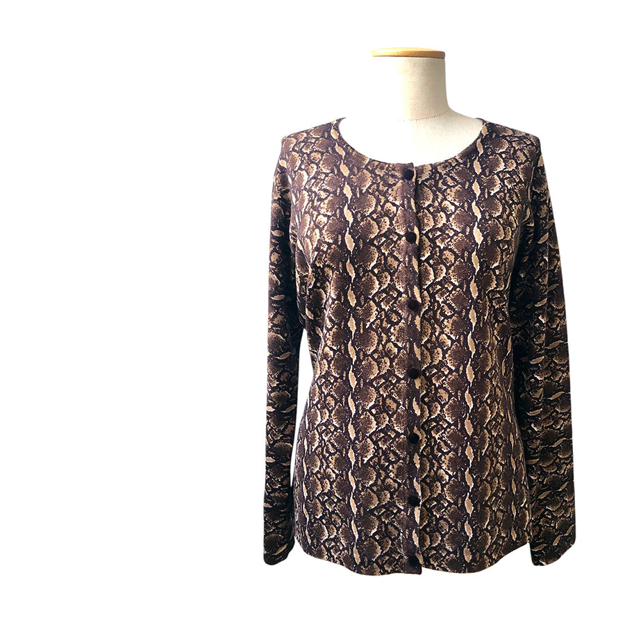 RENATO BALESTRA Cardigan Animalier