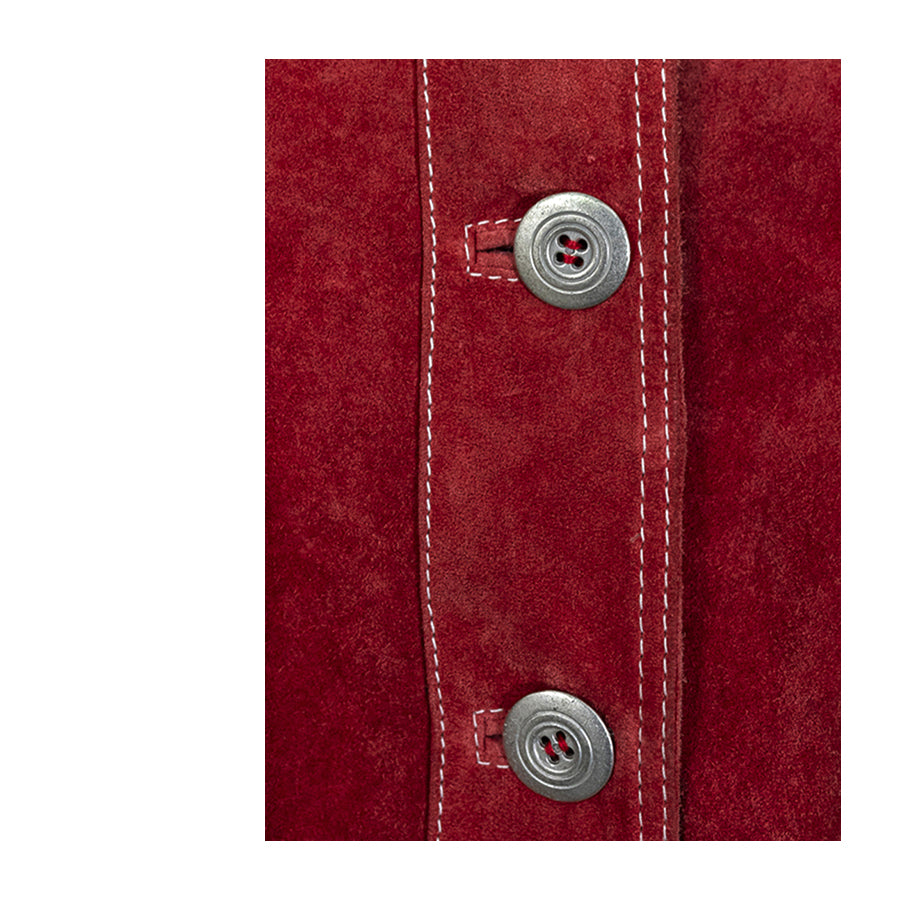 BELFE Bomber in Suede