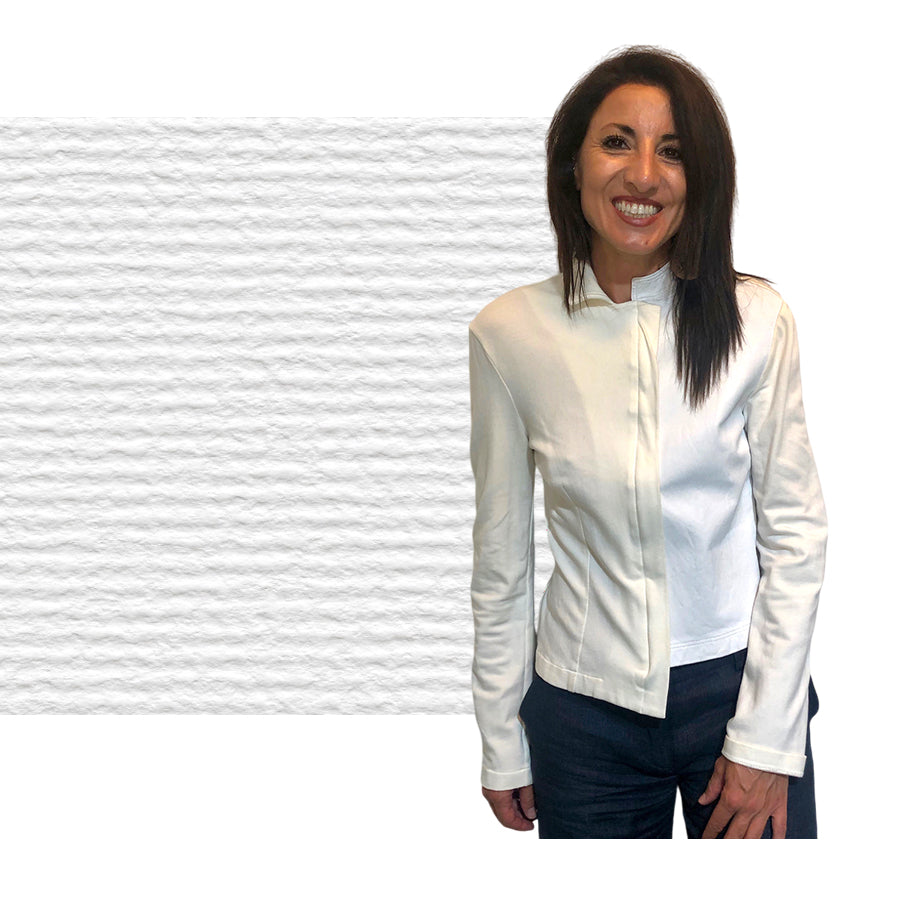 LIVIANA CONTI Giacca in Jersey e Ecopelle