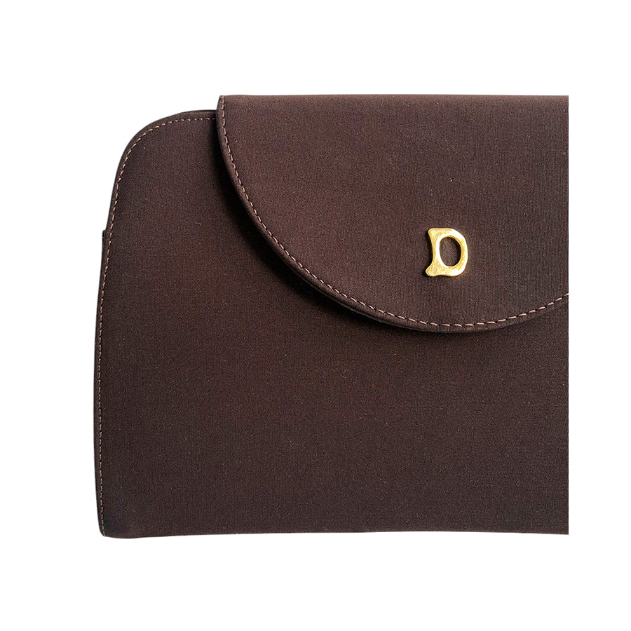 VINTAGE UNSIGNED Clutch in Tessuto