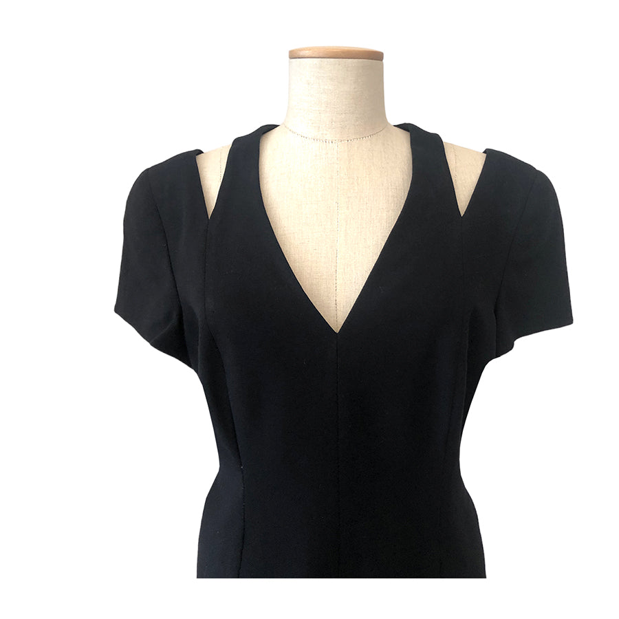 RENA LANGE Abito in Crepe di Lana