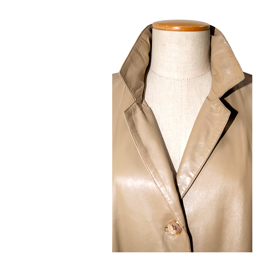 MARINA RINALDI BASIC Giacca in Pelle