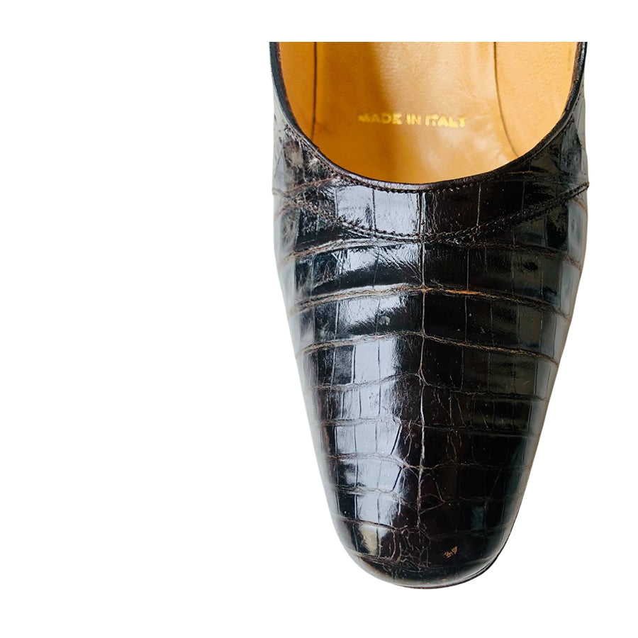 LAMOS Décolleté in Rettile