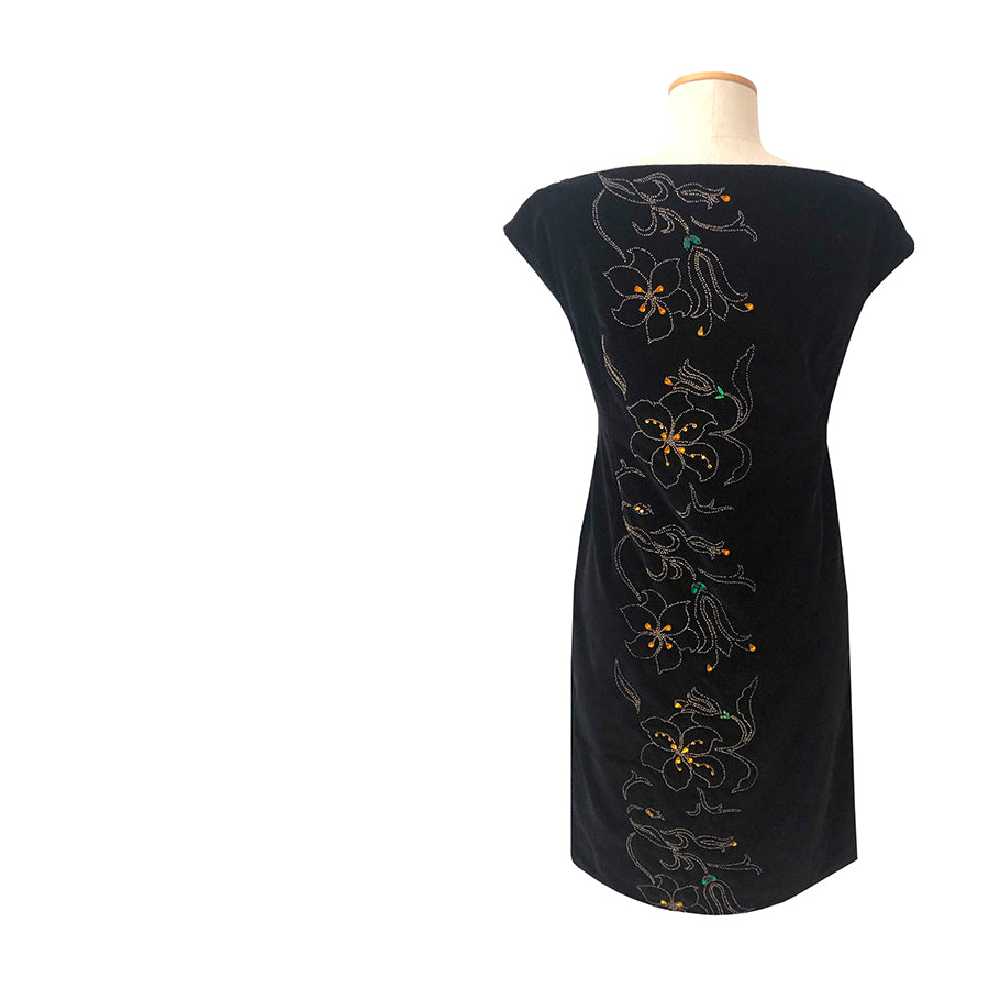 VINTAGE SARTORIALE Tubino in Velluto