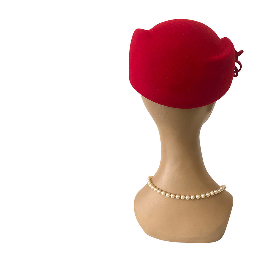 VINTAGE UNSIGNED Cappello in Panno