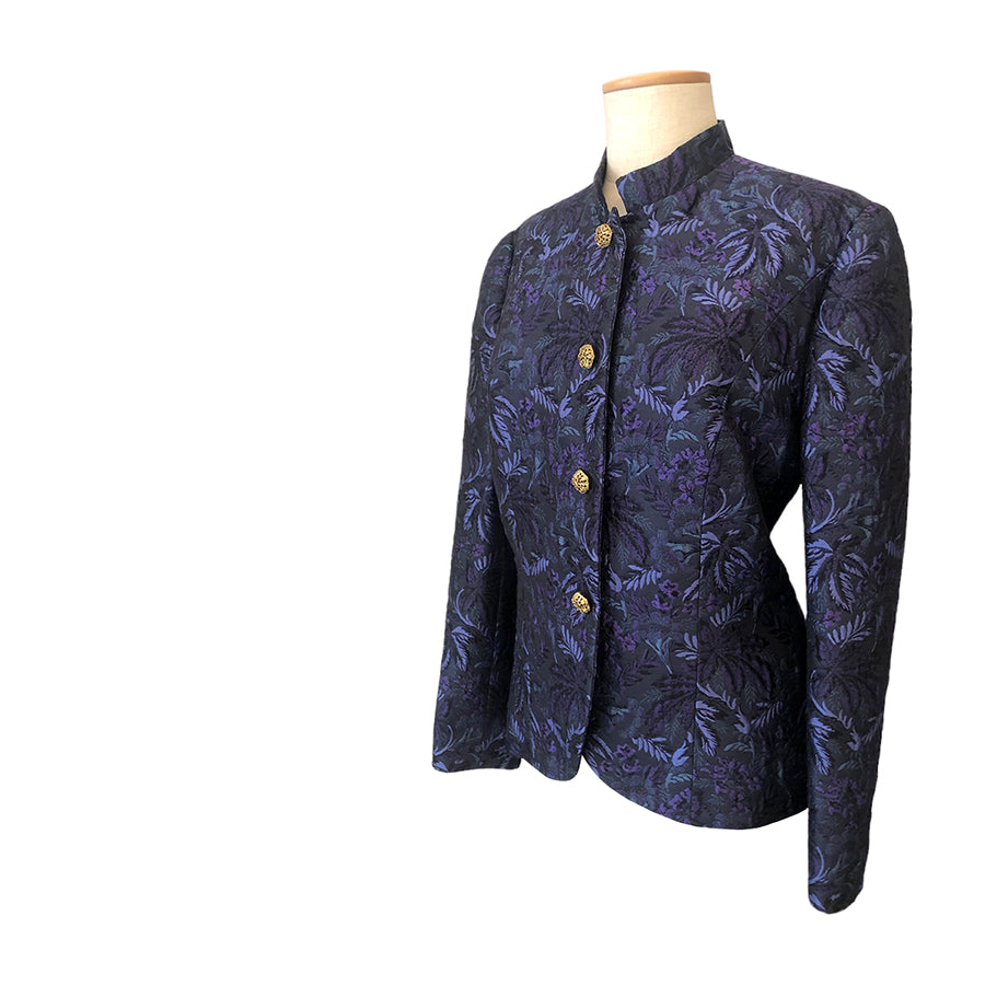 VINTAGE SARTORIALE Giacca Sartoriale in Tessuto Operato