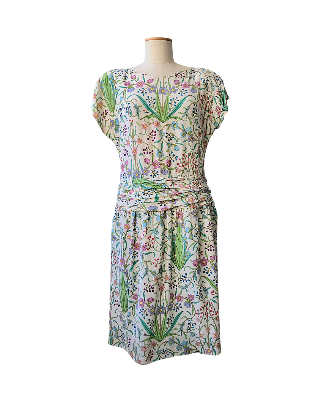 VINTAGE SARTORIALE Abito in Seta