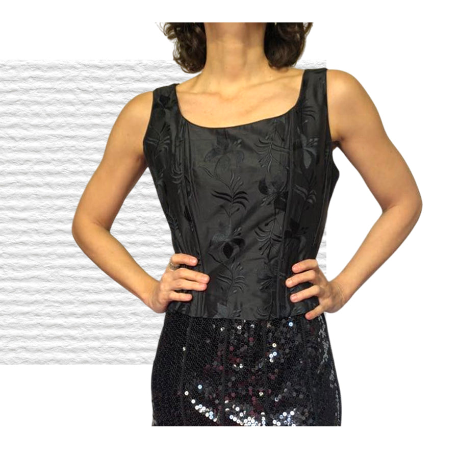 BLUNAUTA Bustier in Seta