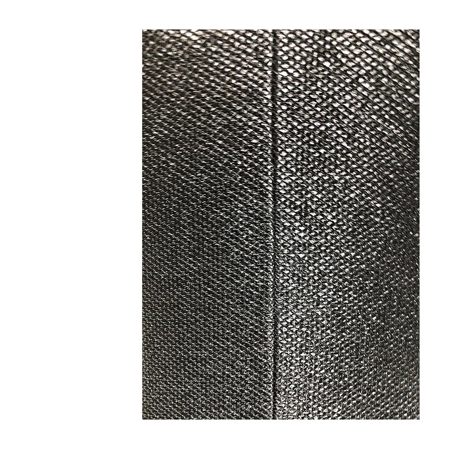 GENNY Abito in Cotone Effetto Rafia