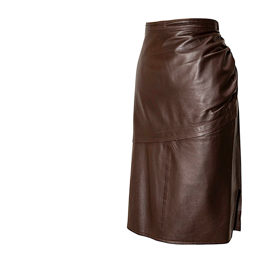 VINTAGE UNSIGNED Gonna in Pelle