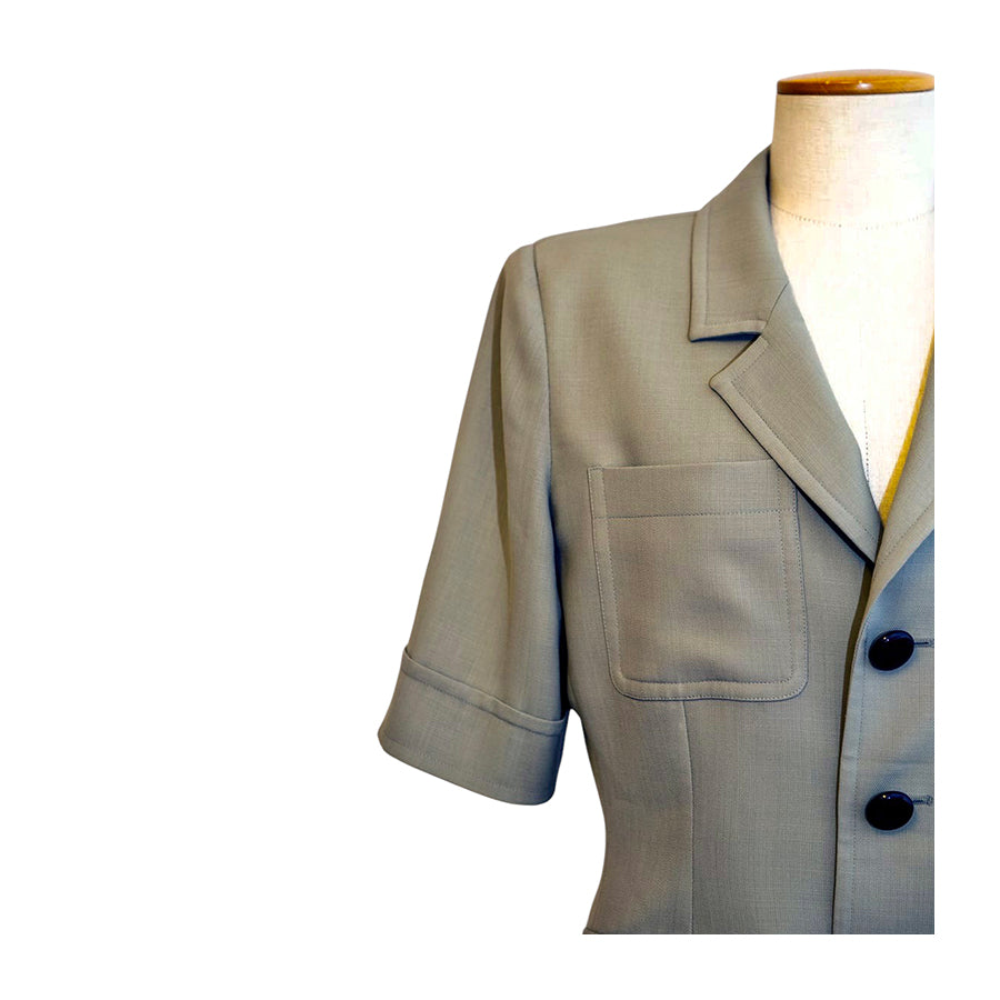 YVES SAINT LAURENT Completo in Fresco di Lana