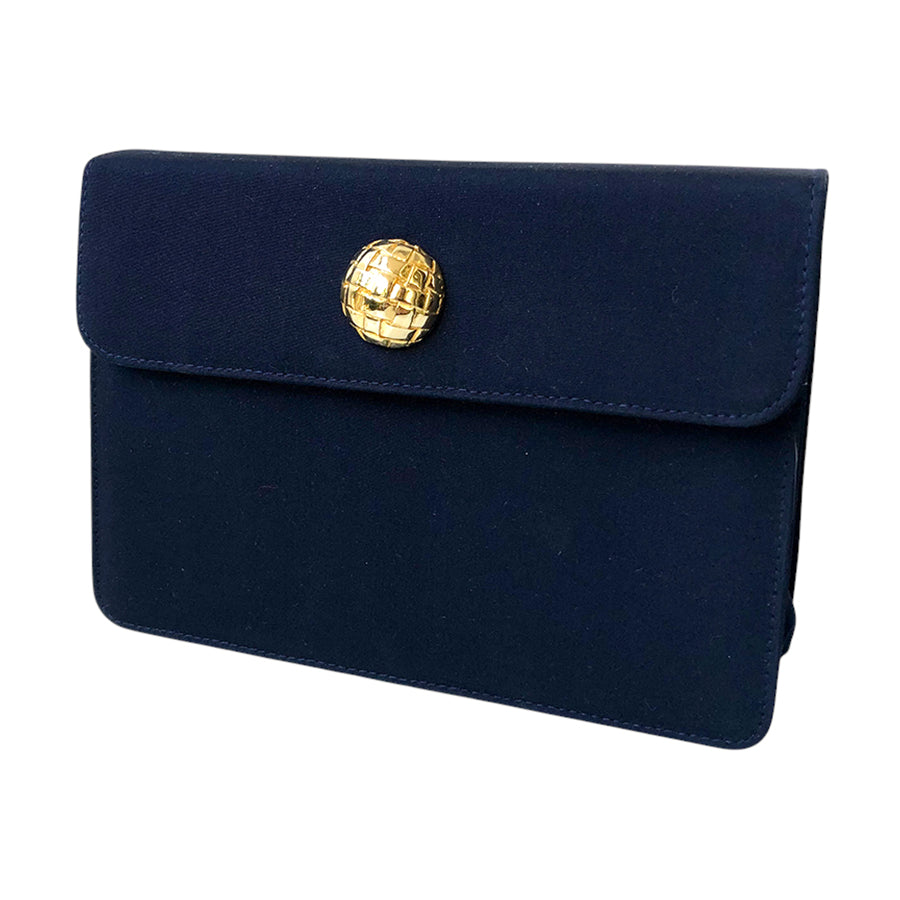 VINTAGE UNSIGNED Clutch in Tessuto