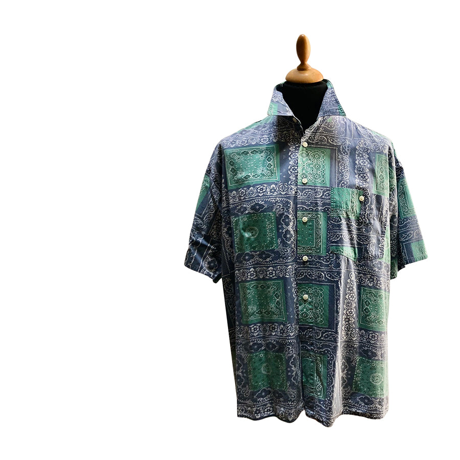 VINTAGE UNSIGNED Aloha Shirt