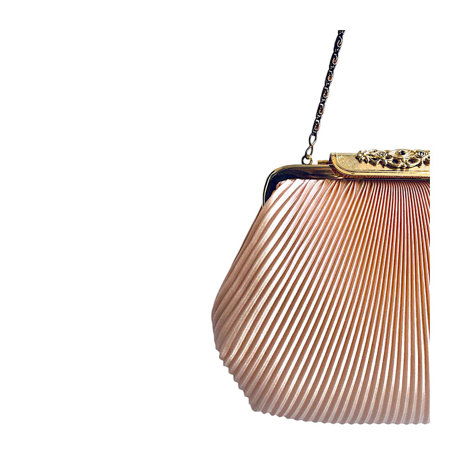 VINTAGE UNSIGNED Clutch con Tracolla