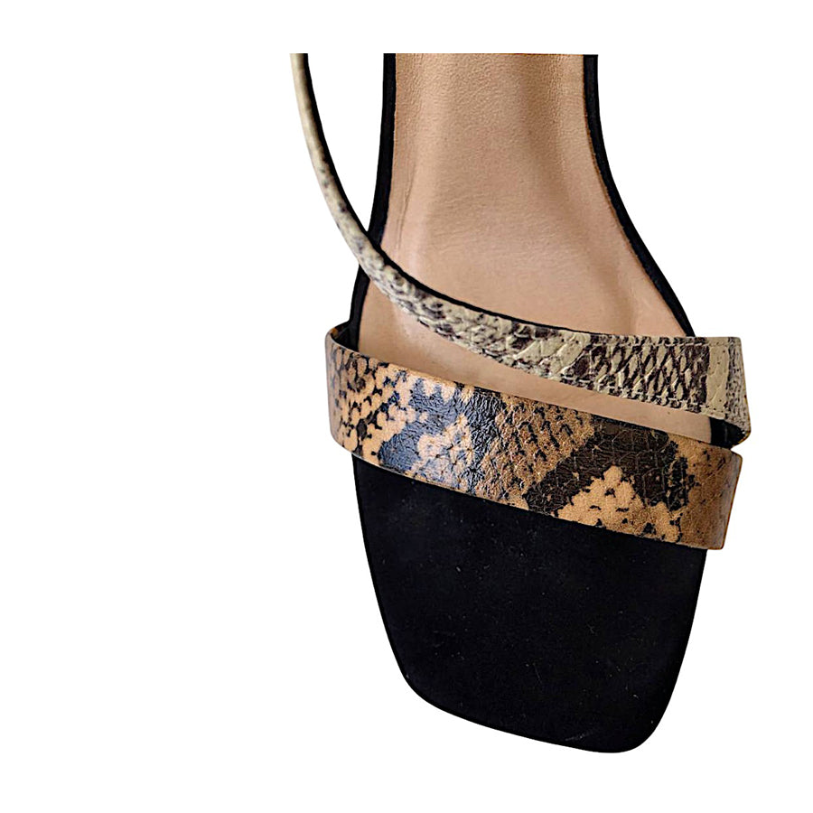 VICENZA) Sandali in Rettile