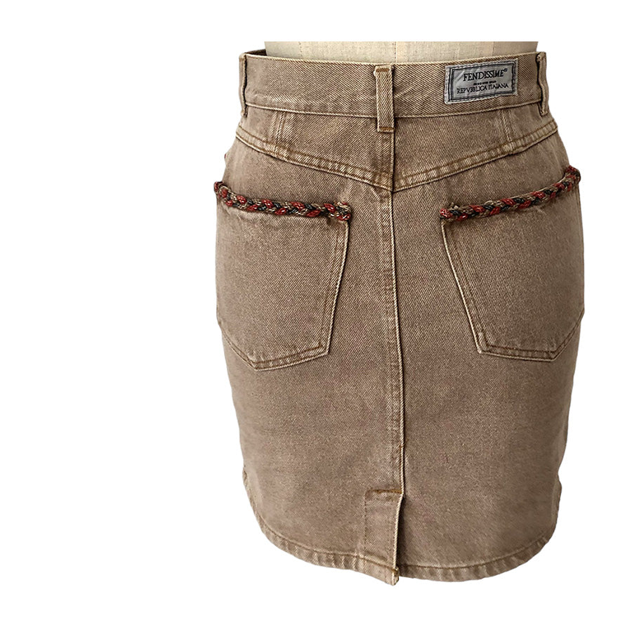 FENDISSIME Gonna Jeans