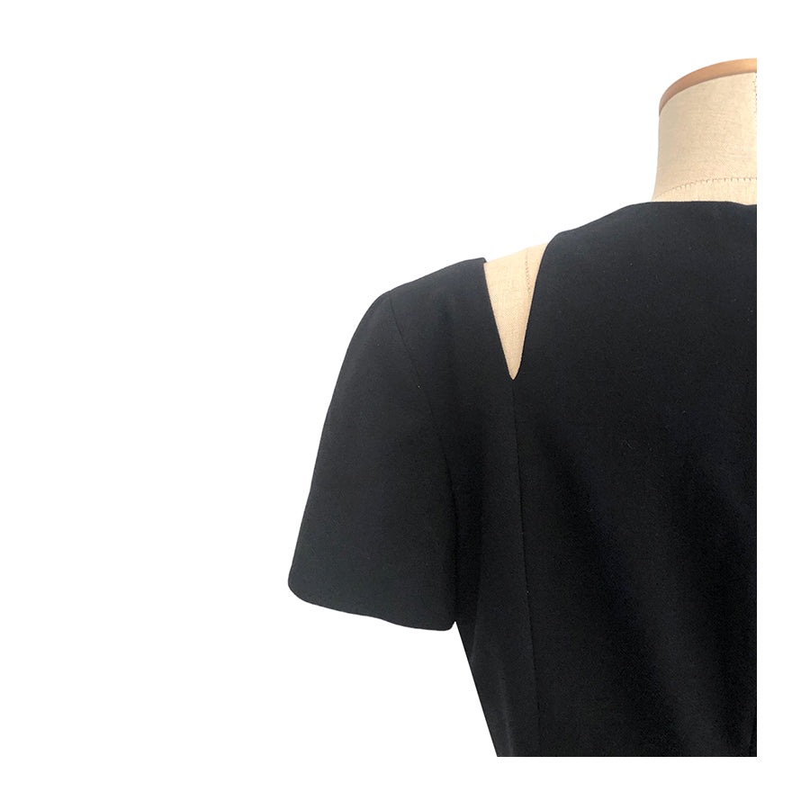 RENA LANGE Abito in Crepe di Lana