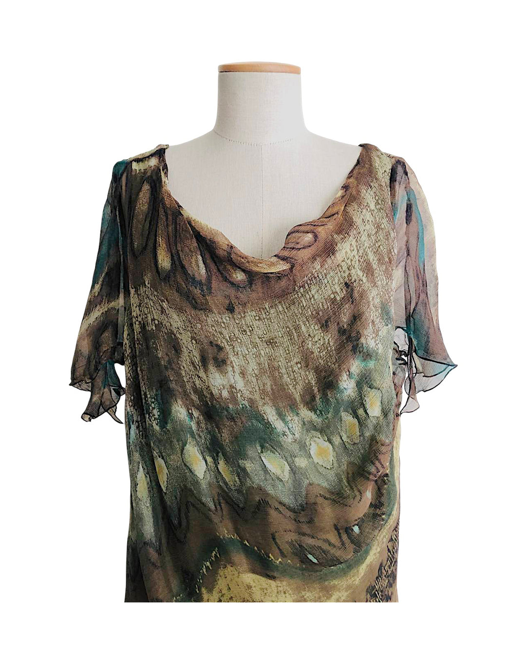 LUISA VIOLA Maxidress in Seta