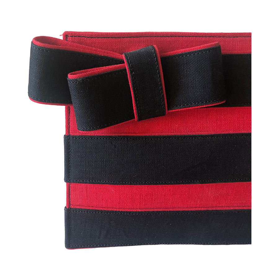 VINTAGE UNSIGNED Busta Rigida in Tessuto