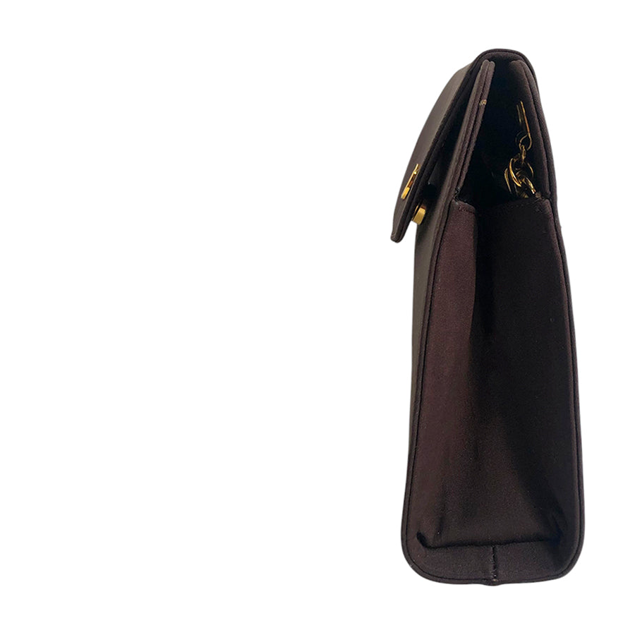 VINTAGE UNSIGNED Clutch in Tessuto