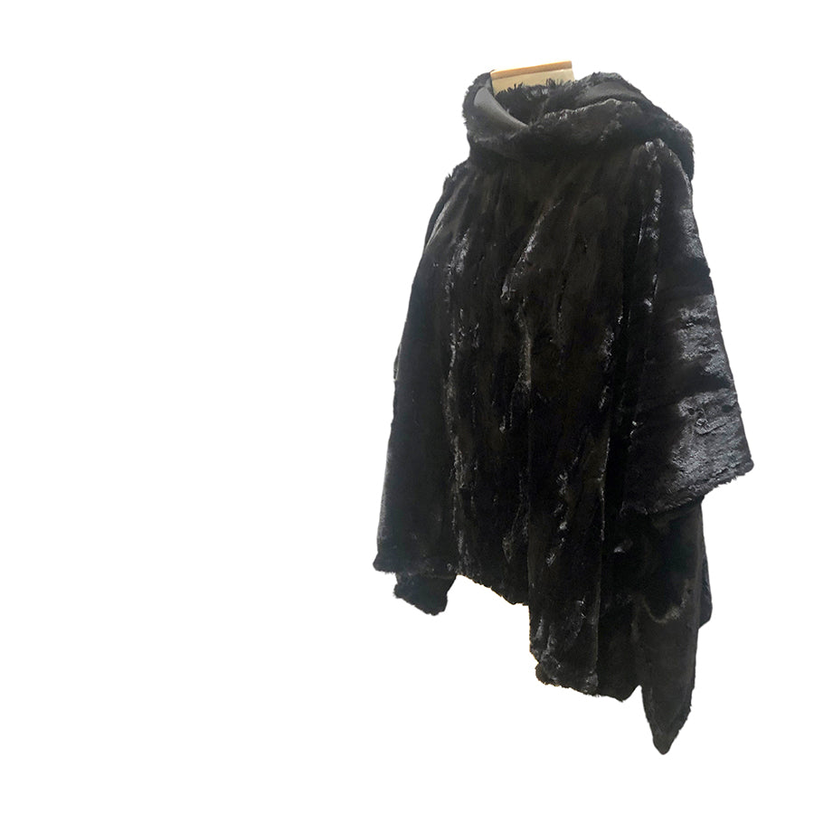 VINTAGE SARTORIALE Cappa in Ecopelliccia