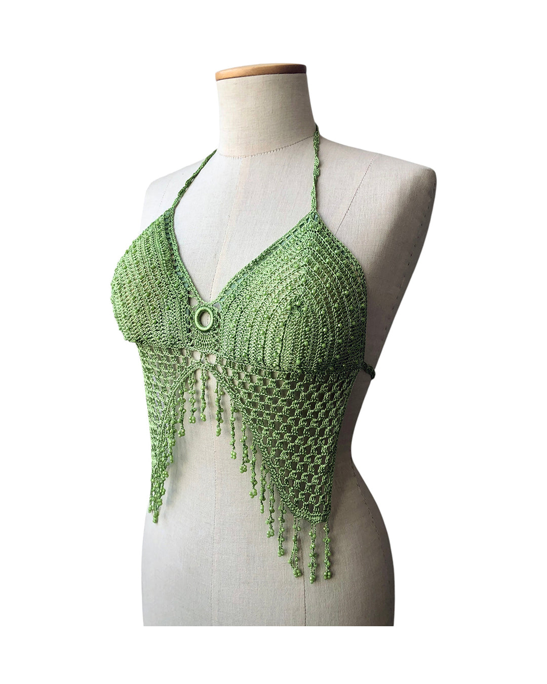 VINTAGE HANDMADE Top crochet