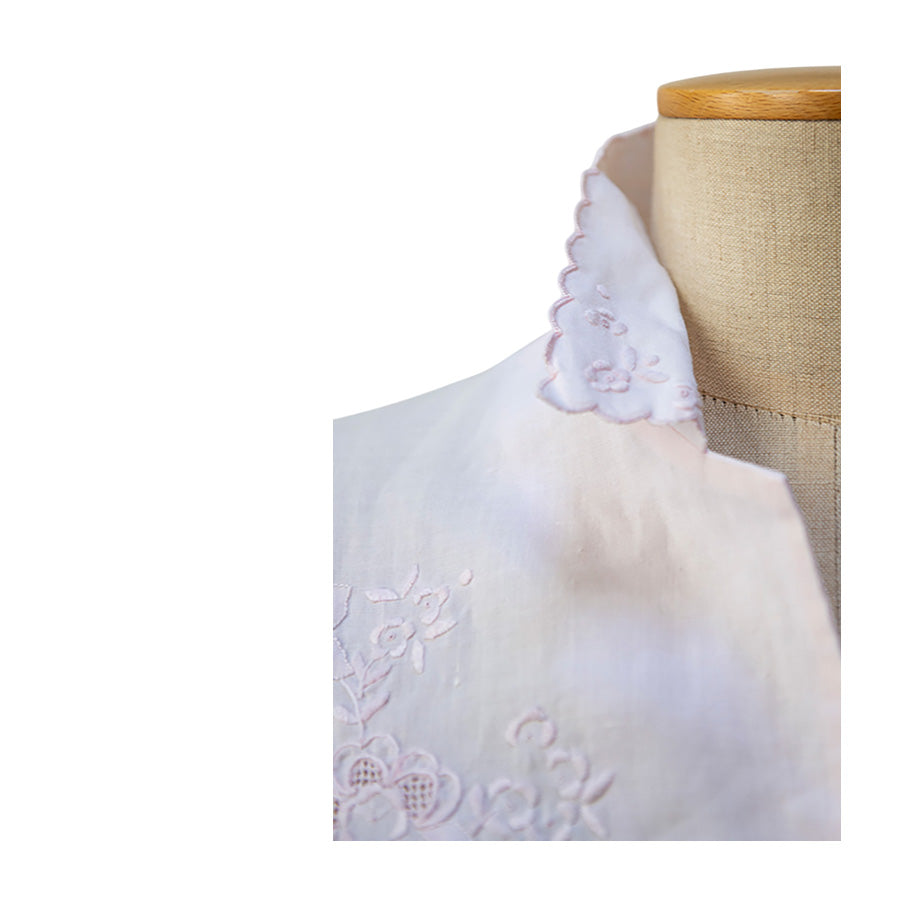 VINTAGE UNSIGNED Blusa in Lino