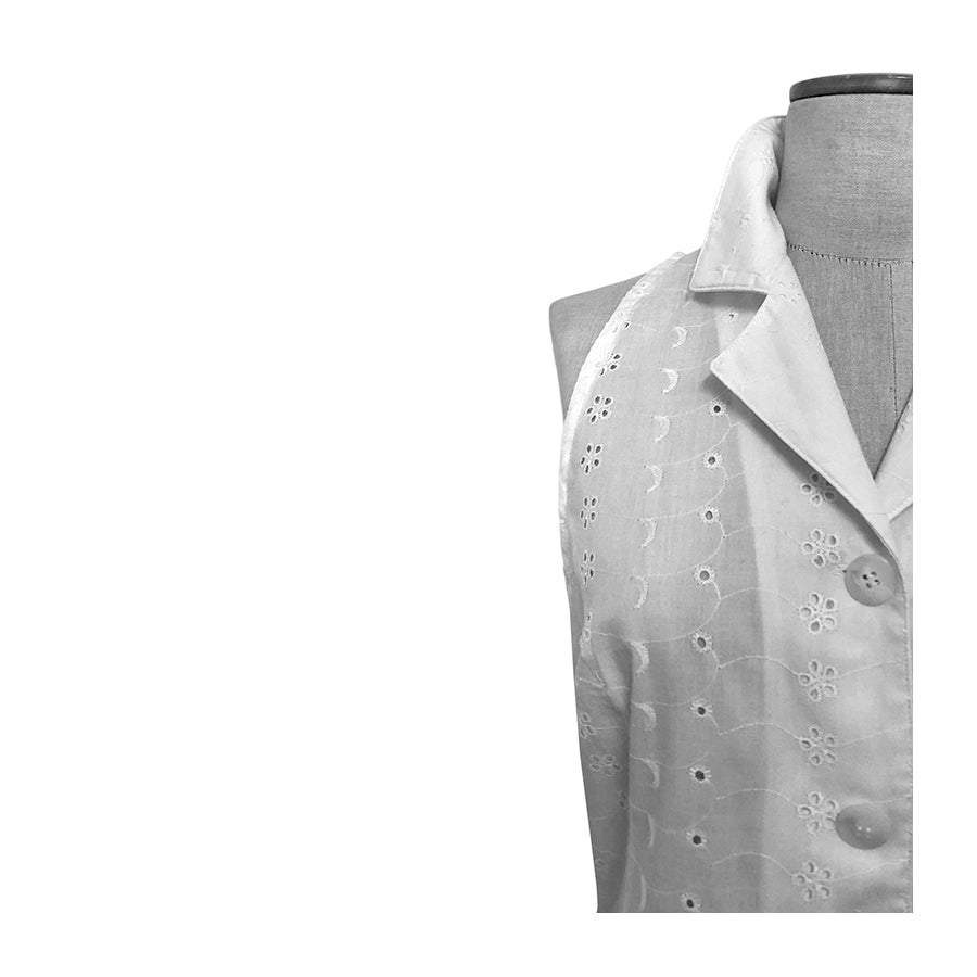 VINTAGE SARTORIALE Top in Sangallo