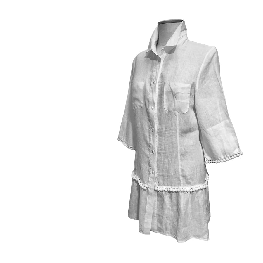 KRIZIA POI Miniabito in Lino