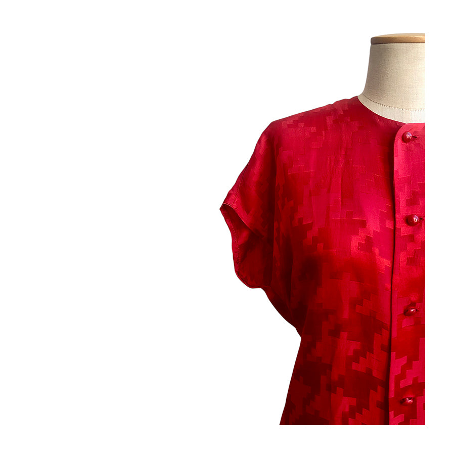 VINTAGE SARTORIALE Blusa in Seta