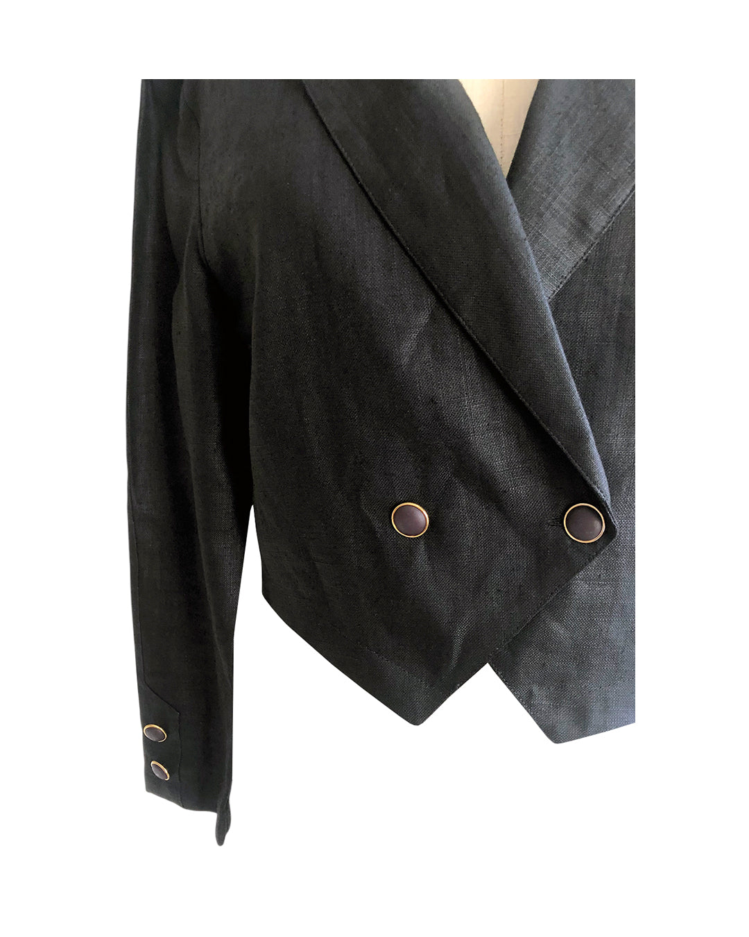 VINTAGE UNSIGNED Blazer in Lino