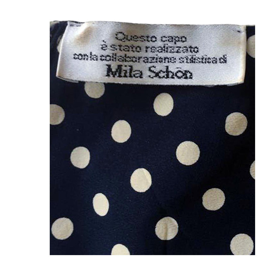 FIORELLA RUBINO & MILA SCHÖN Abito in Seta