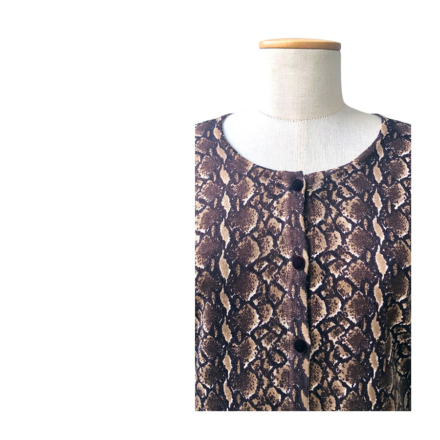 RENATO BALESTRA Cardigan Animalier