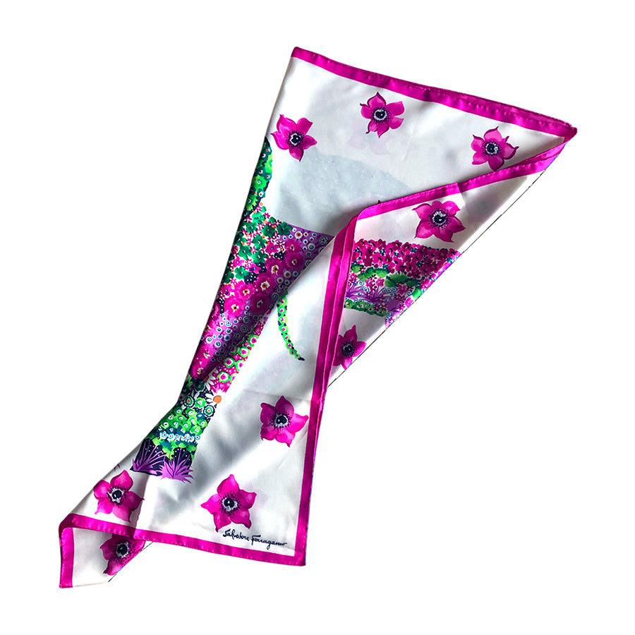 SALVATORE FERRAGAMO Foulard in Seta
