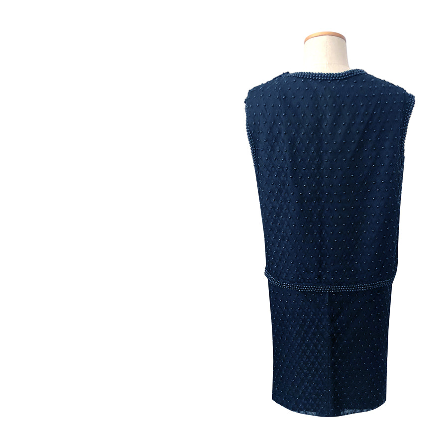 VINTAGE SARTORIALE Completo in Tulle e Perline