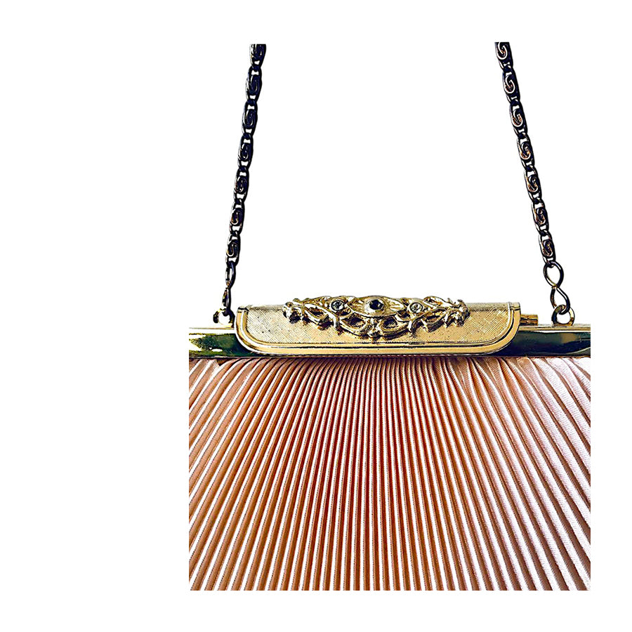 VINTAGE UNSIGNED Clutch con Tracolla