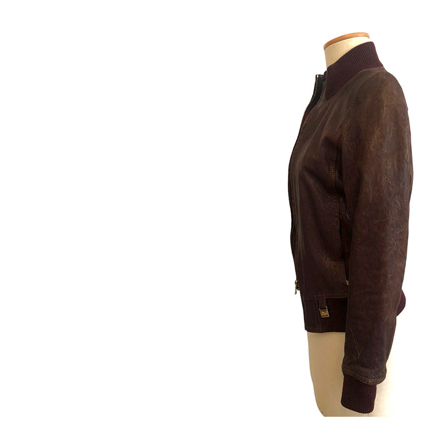 DOLCE&GABBANA Chiodo in Pelle