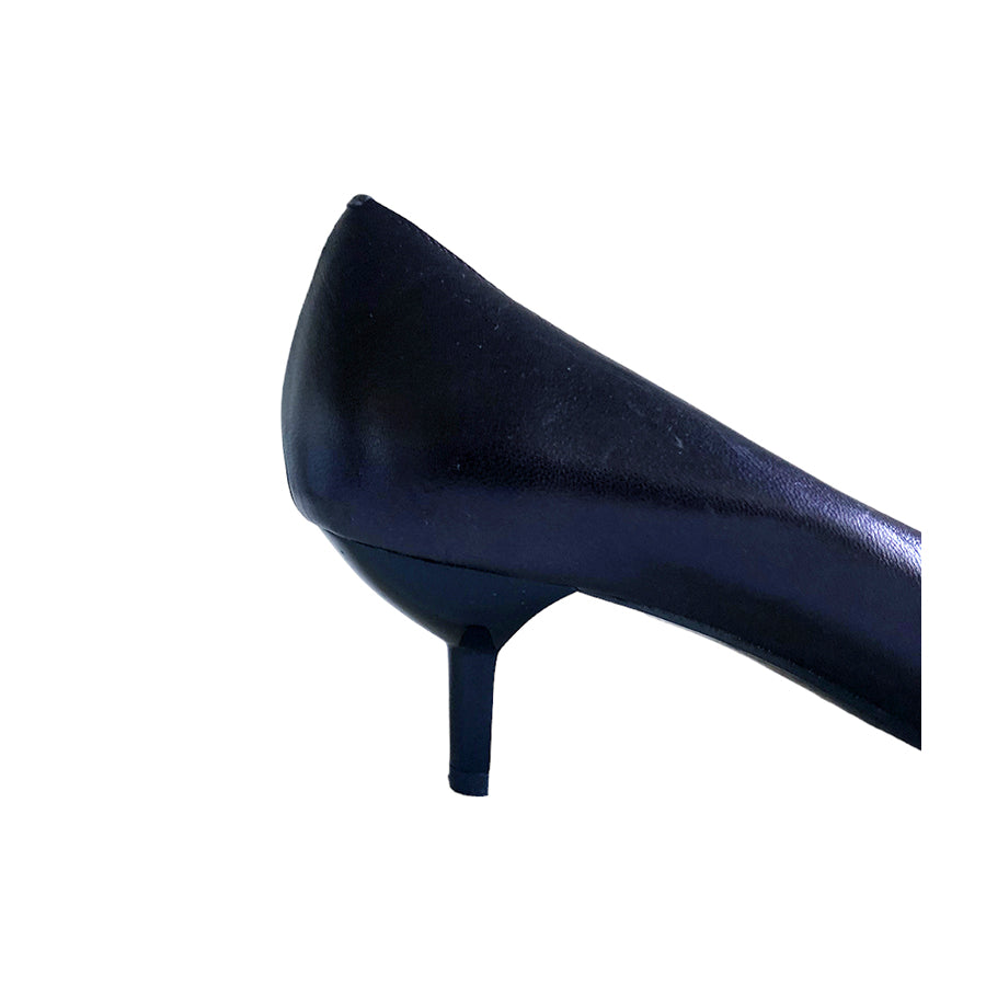 CAFÈ NOIR Décolleté in Pelle e Camoscio