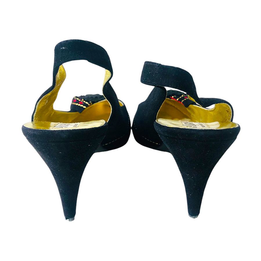 ELYSE Slingback in Camoscio