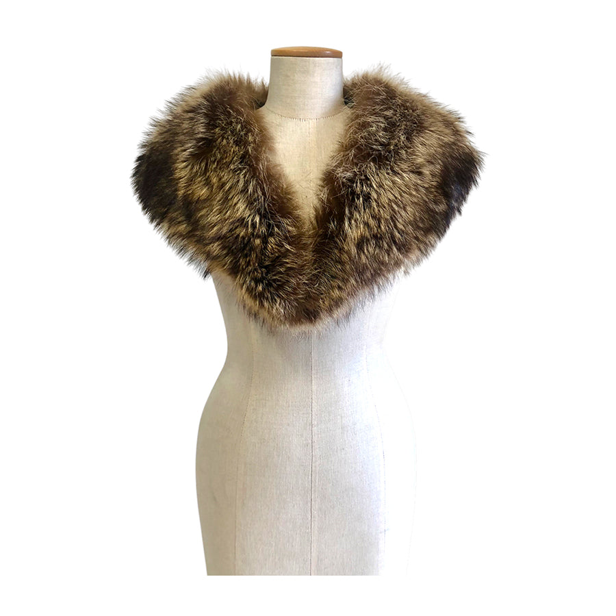 VINTAGE UNSIGNED Collo in Volpe