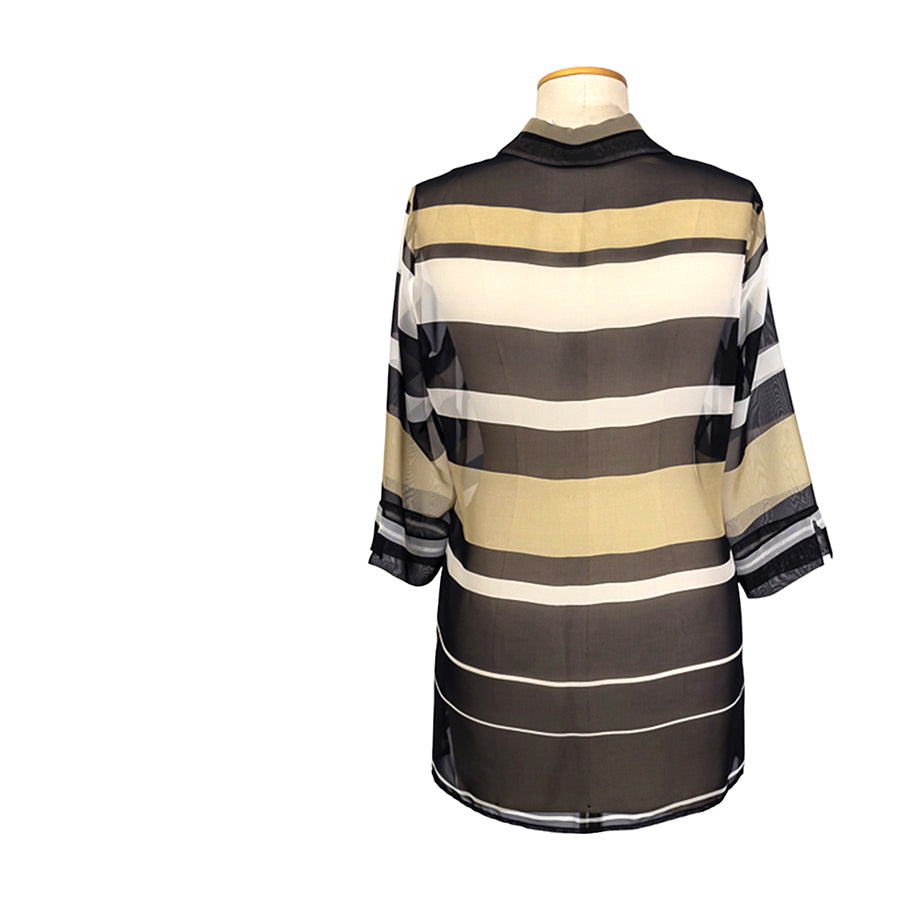 DIANA GALLESI Casacca in Tessuto Trasparente