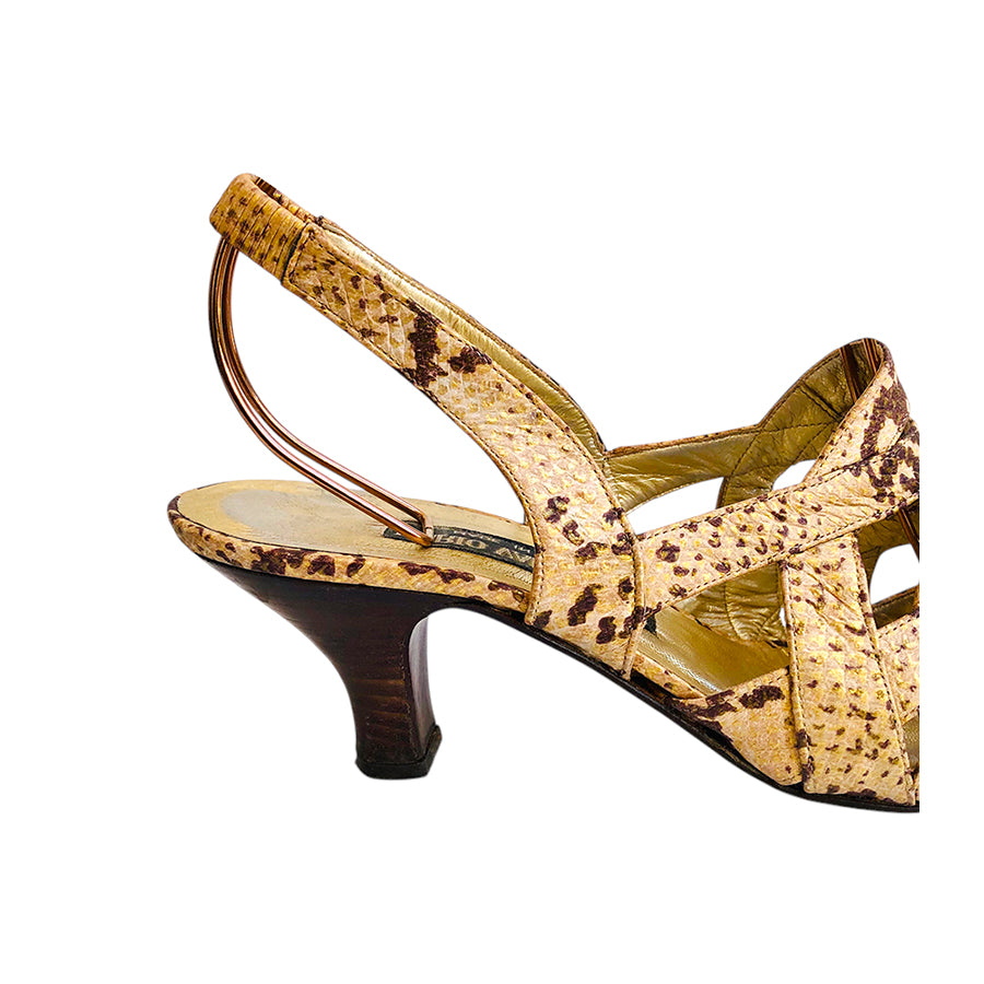 MARIO VALENTINO Sandali in Rettile