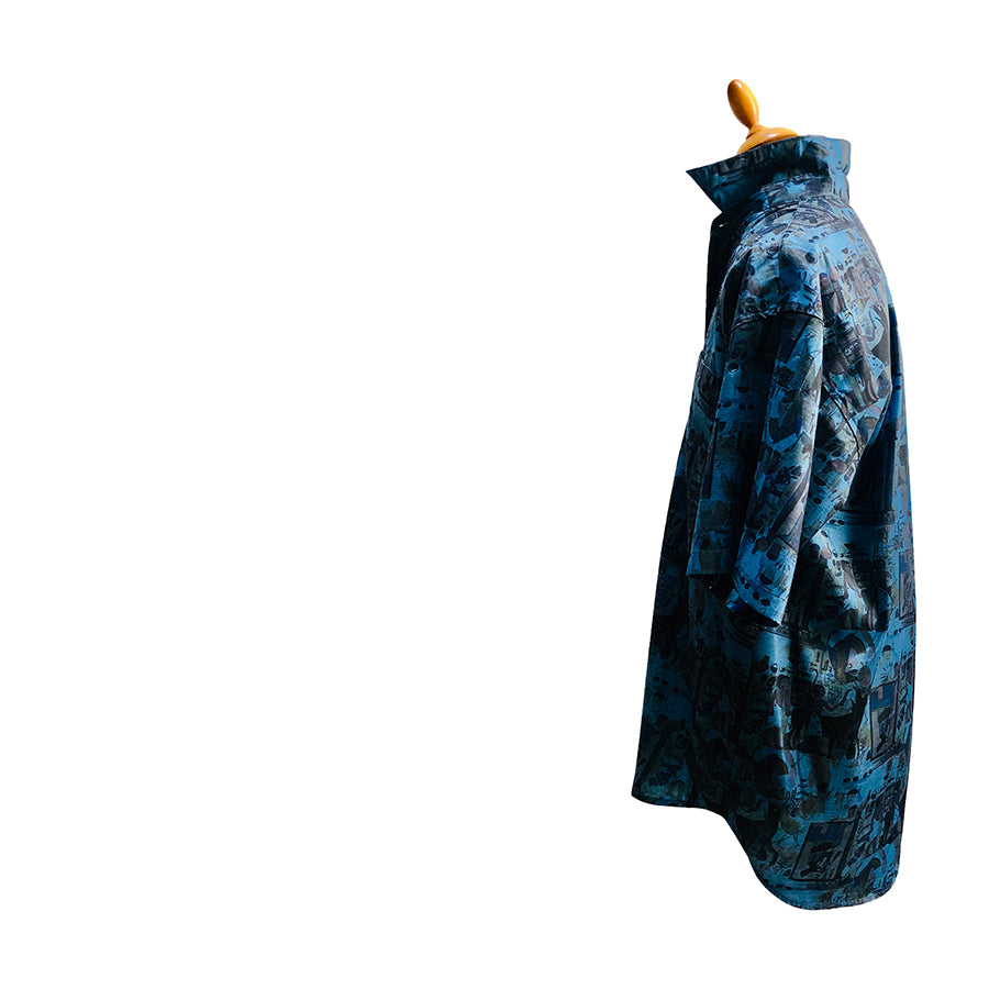 VINTAGE UNSIGNED Aloha Silk Shirt