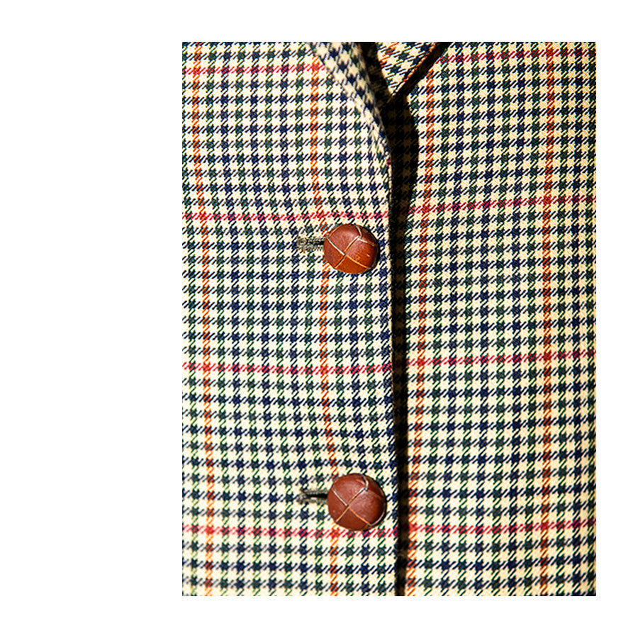 DAVID SADDLER Blazer in Principe di Galles