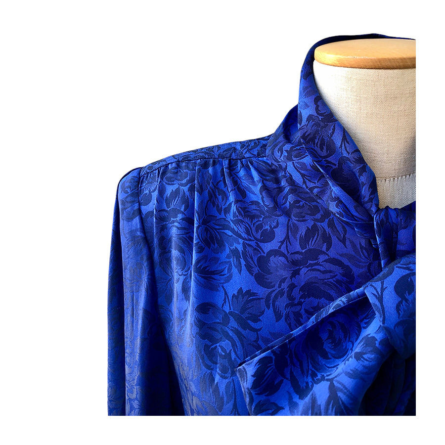 VINTAGE UNSIGNED Camicia in Seta