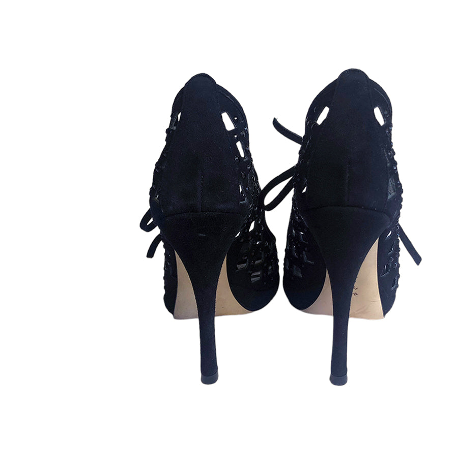 ETRE Décolleté in Camoscio