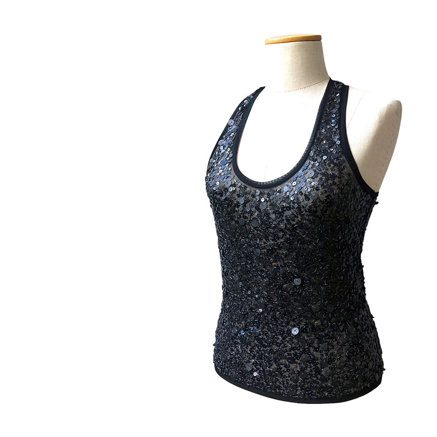 PATRIZIA PEPE Top con Paillettes