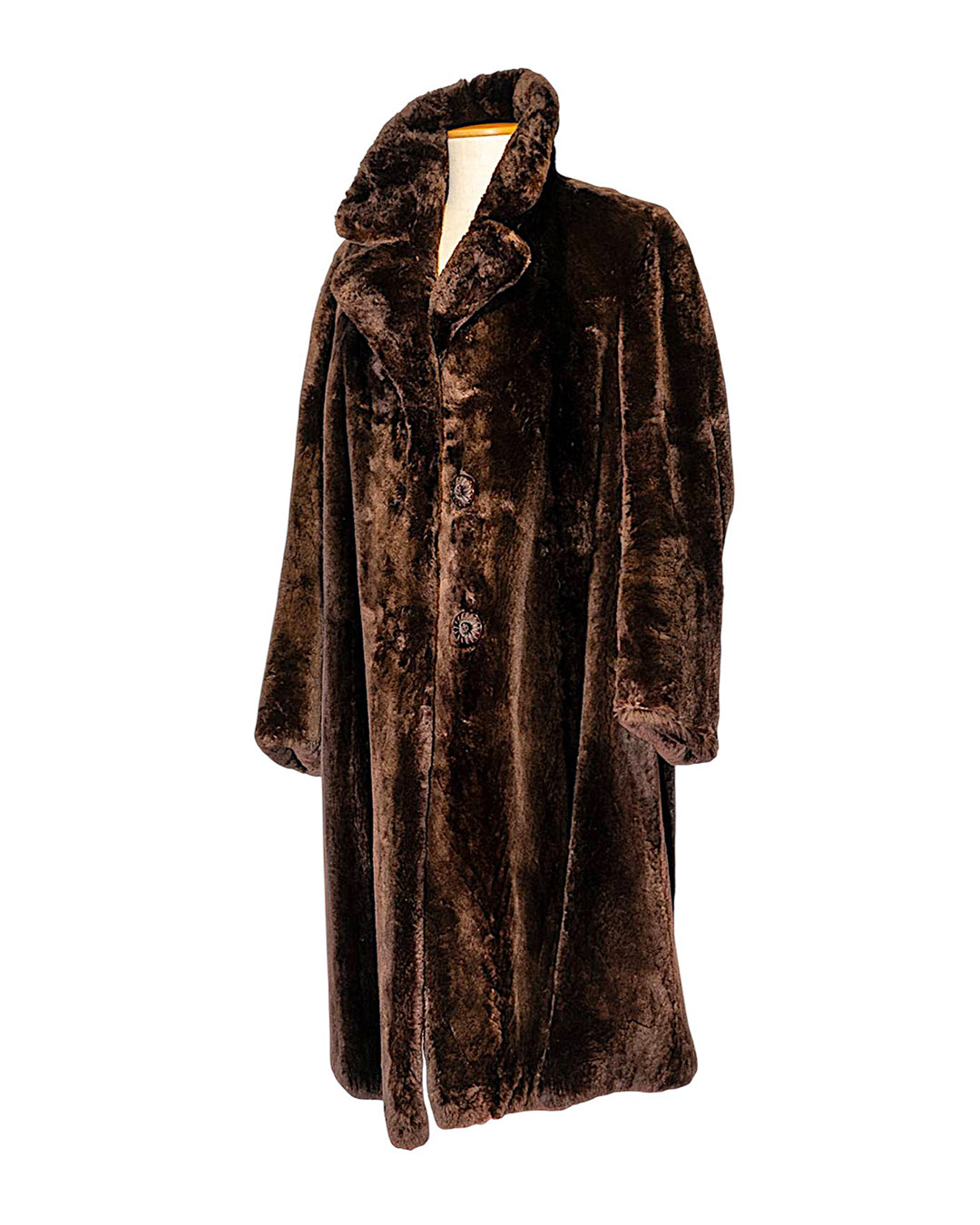 VINTAGE UNSIGNED Pelliccia in Castoro