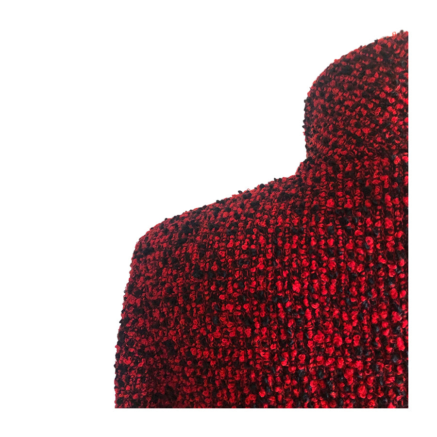 GIANNI VERSACE COUTURE Completo in Lana Bouclè