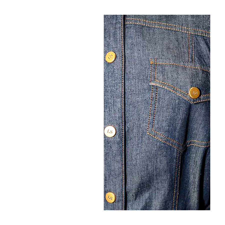 LUISA SPAGNOLI Chemisier in Denim